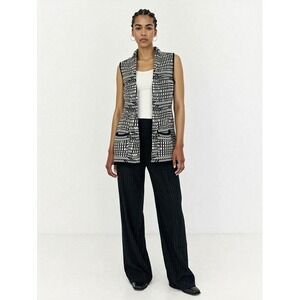 2/$30 Angel Of The North Anthropologie Cardigan Vest Sweater Sz S‎ Chunky Knit